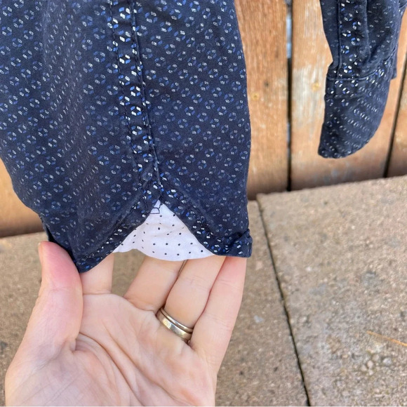 LEVEL TEN Men’s Dark Navy Blue Button Down Long Sleeve Shirt Size Small - Picture 6 of 11